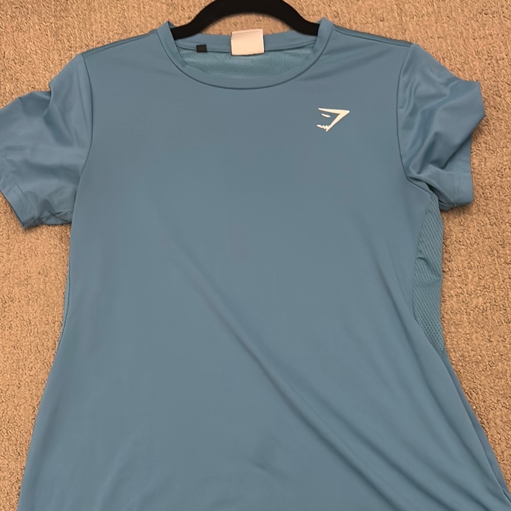 Baby Blue Gymshark Tee